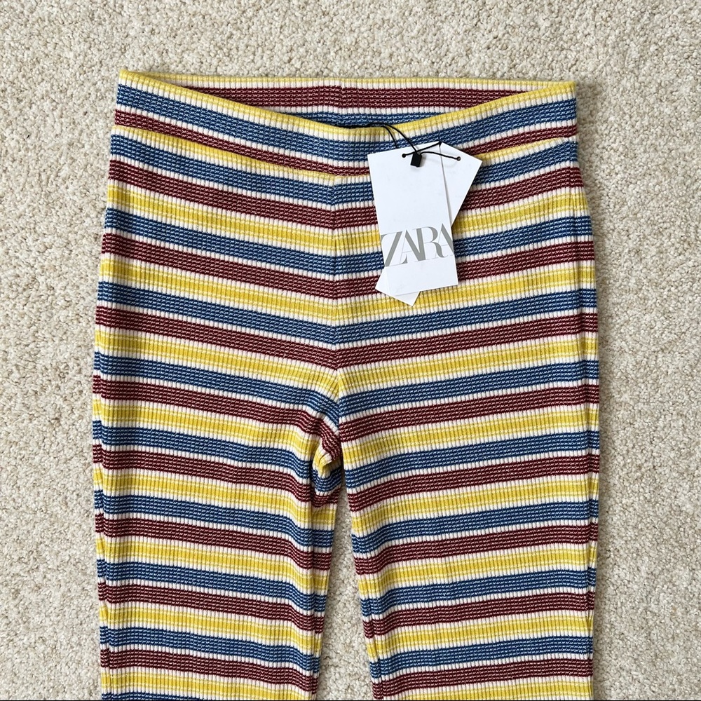 Zara Textured Rib Pants - Picture 6 of 9